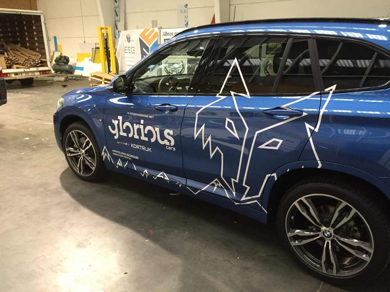 Belettering van voertuigen